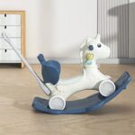 Cheval à bascule multifonction pour enfants, design ergonomique avec siège confortable et poignées sécurisées. Idéal pour développer l'équilibre et la coordination des tout-petits.