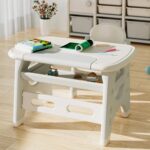Table et chaise réglable pour enfant, mobilier ergonomique pour activités éducatives et créatives.